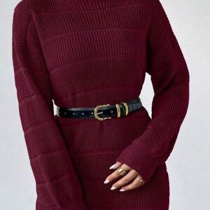 Shein Long Sleeve Short Dress